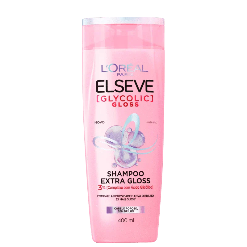 Glicolico - Kit com Shampoo e Condicionador Sela Brilho